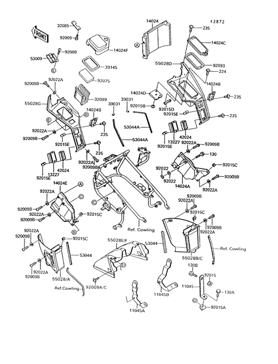 Cowling lowers(1/2)