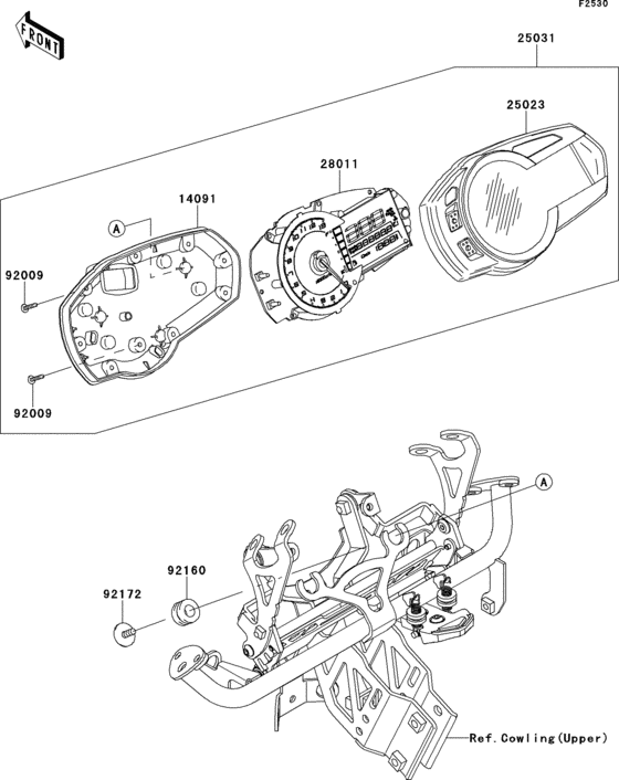 ZX1000 Приборы