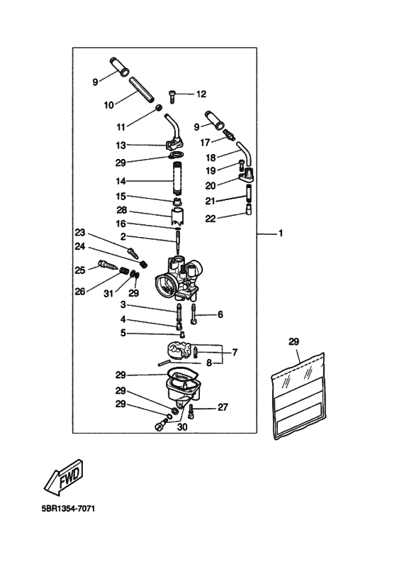 Carburetor assy