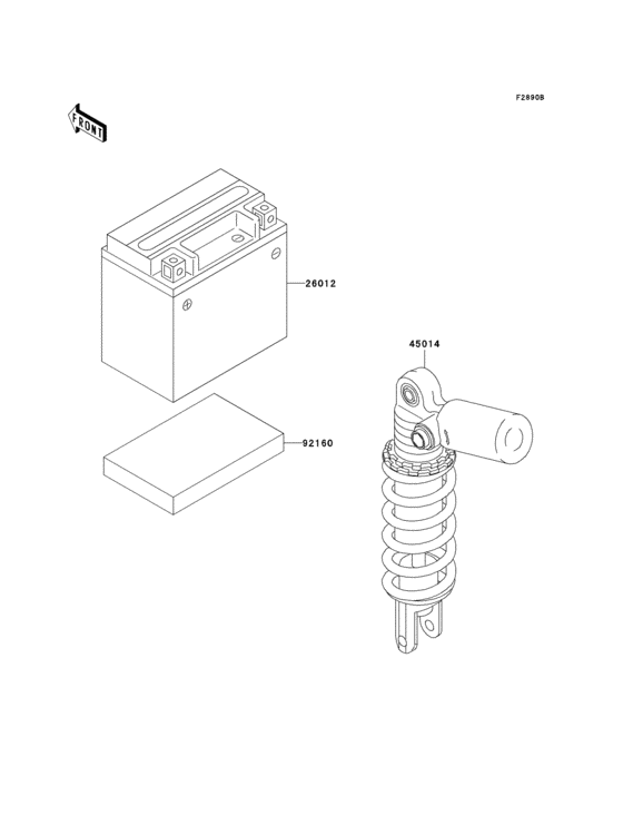Optional parts(zx-7rr battery)