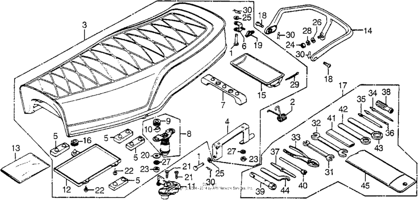 Seat + tool