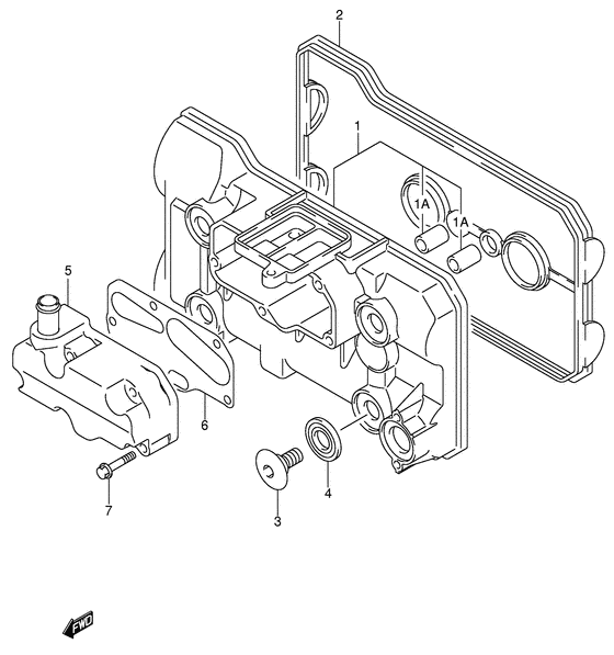 AN650 Крышка головки цилиндров