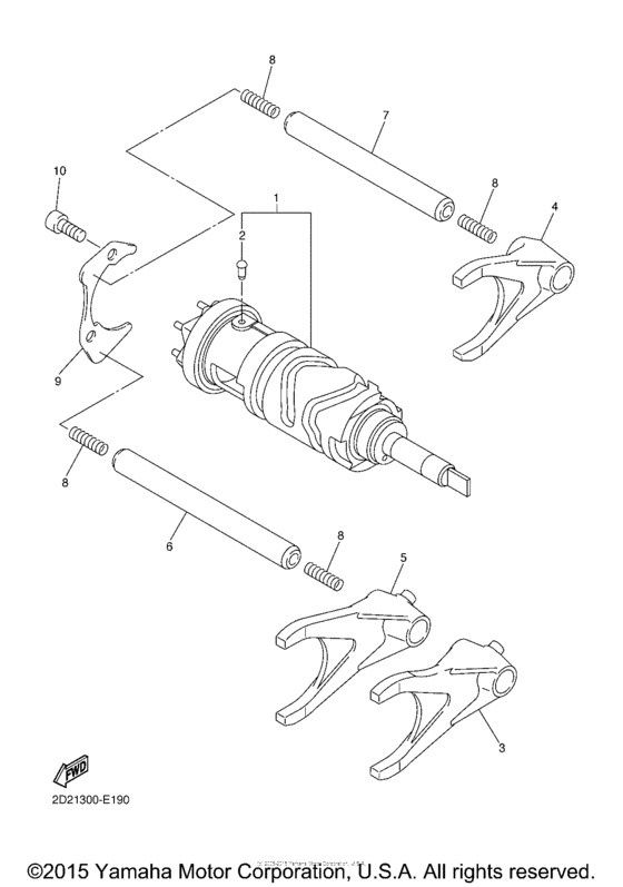 FJR13AEW Копирный вал