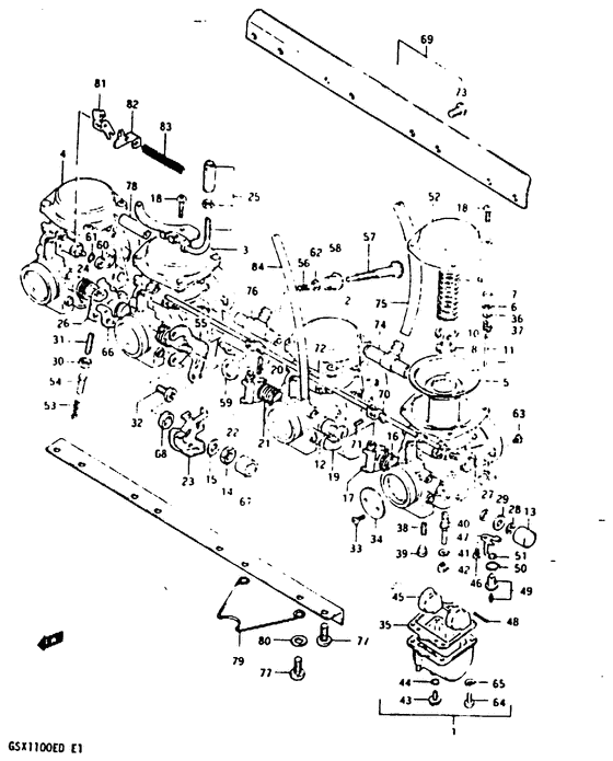 Carburetor assy