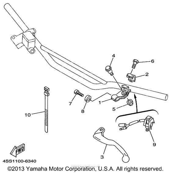  Рулевые переключатели