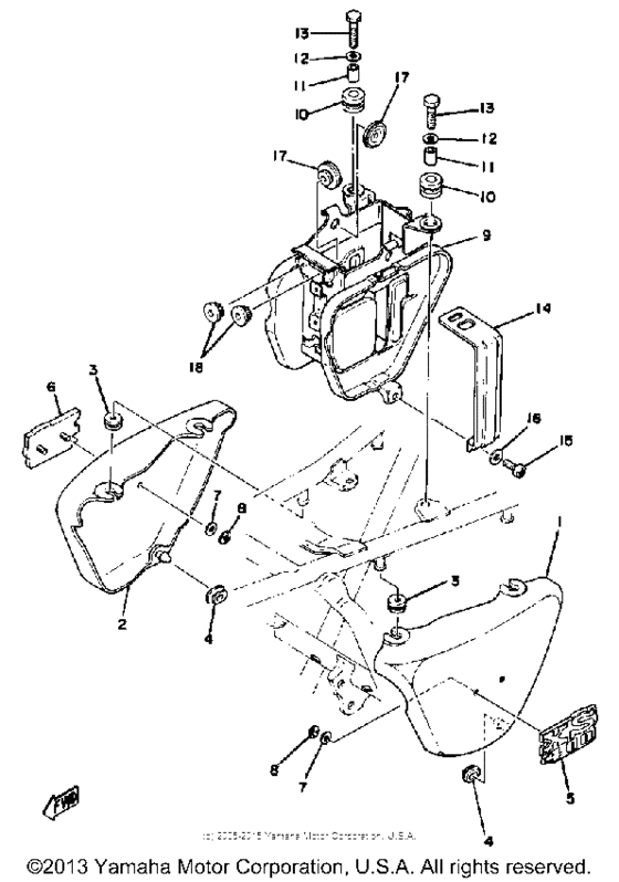 Side cover - battery box