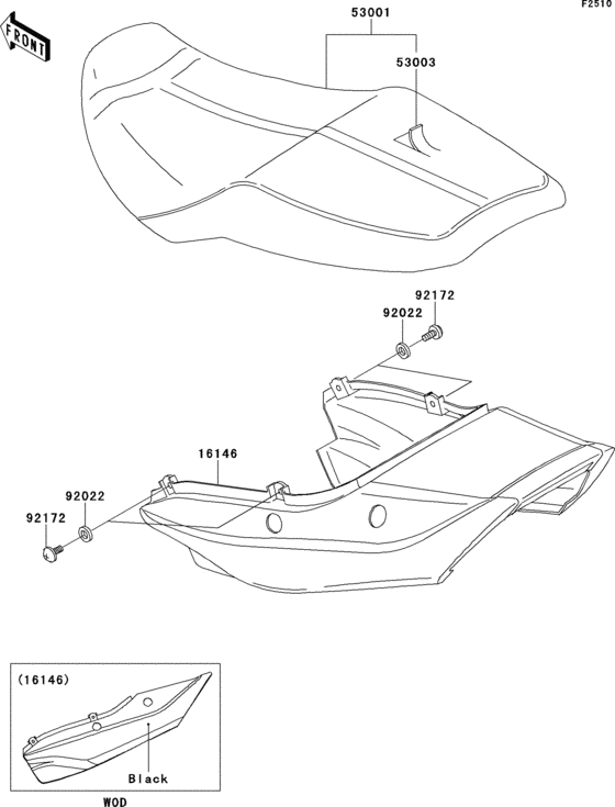 ZR1200 Сиденье