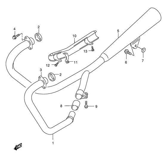 Muffler comp