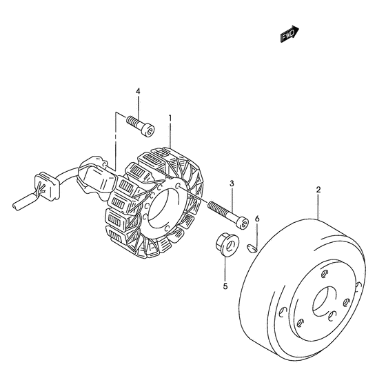 GZ125 Зажигание