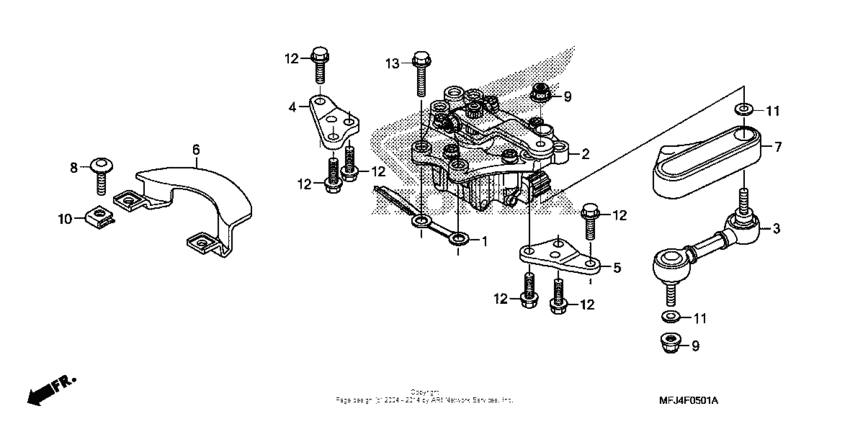 CBR600RR (ABS) Демпфер рулевой