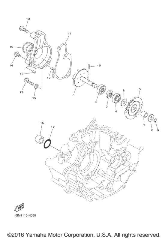  Водяной насос
