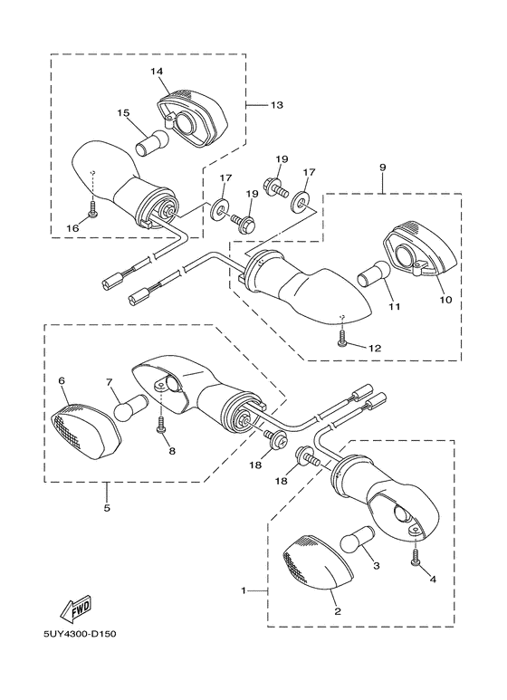 EA06 Поворотники