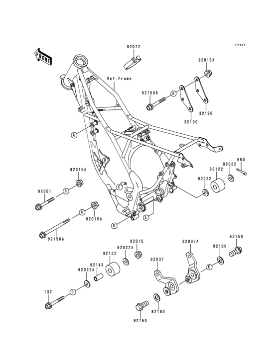  Рама ,крепежные детали
