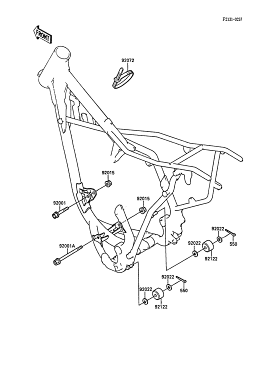  Рама ,крепежные детали