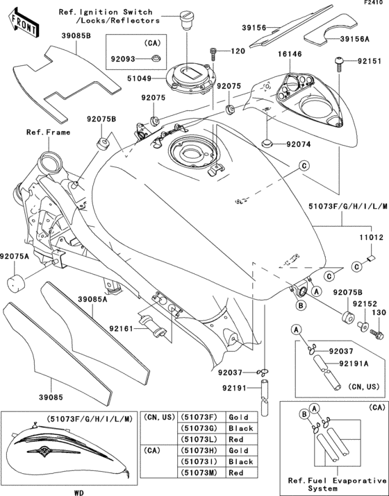 VN1500 Fuel tank(1 / 3)(vn1500-p1)