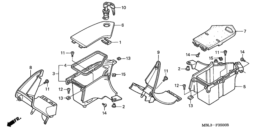 Fairing pocket
