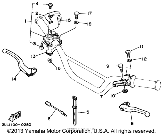 Handle switch - lever