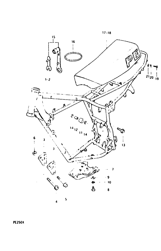 Frame - seat