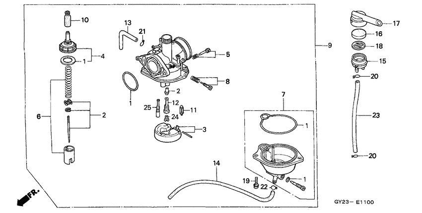 Carburetor assy