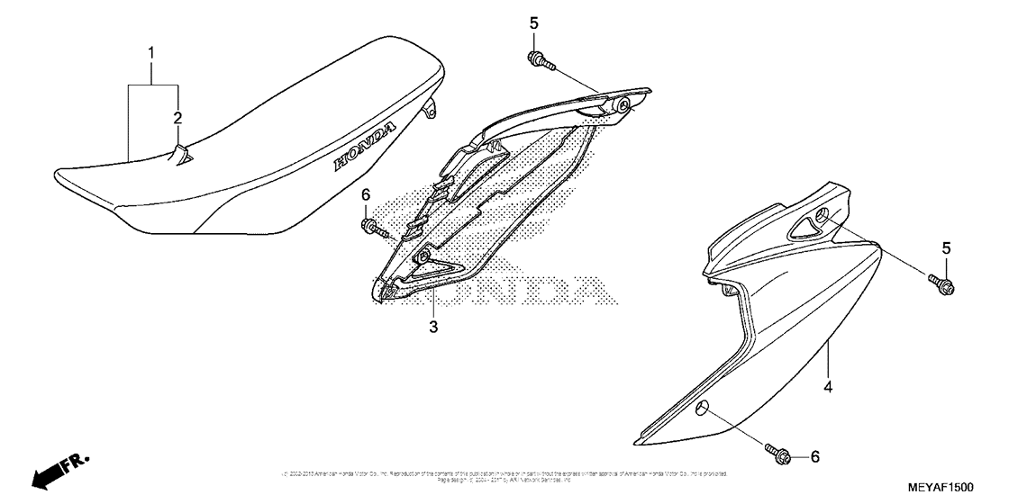 Seat + Side Cover