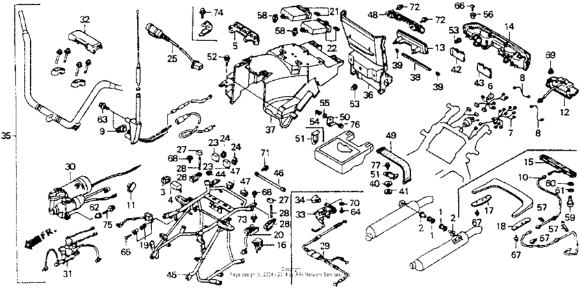 Saddlebag&trunk set (2) 92