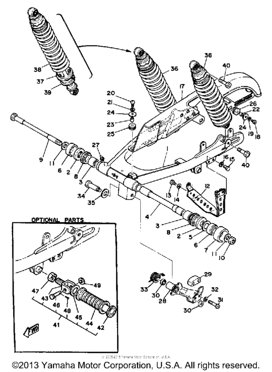 Rear arm - suspension