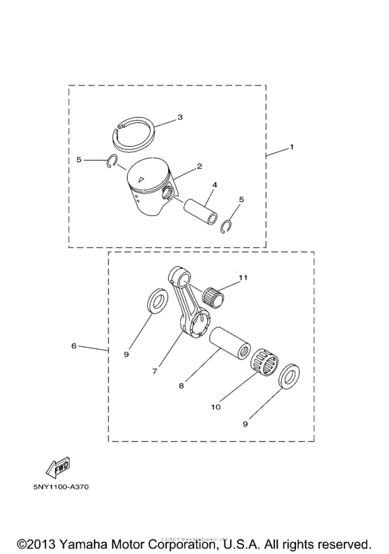 YZ125R Optional parts