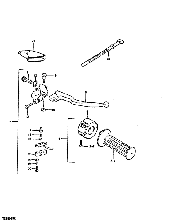 Right handle switch