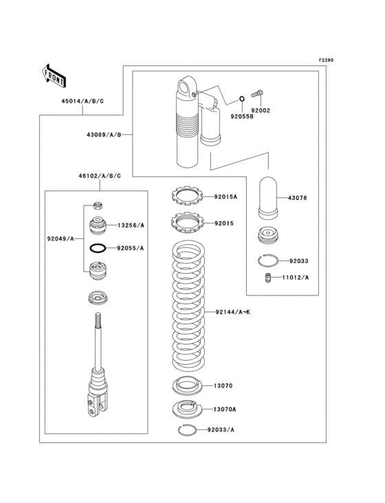 Shock absorber(s)(1/2)