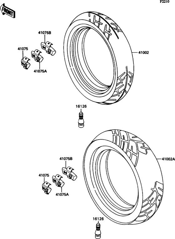 ZX1100 Покрышки