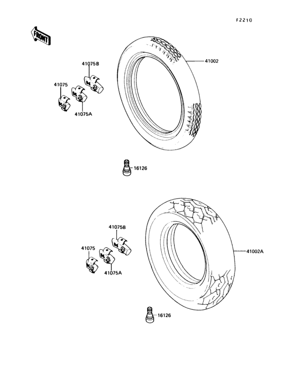 VN750 Покрышки
