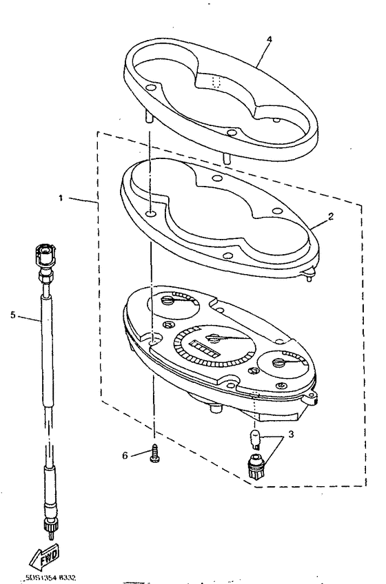 YP125 Приборы