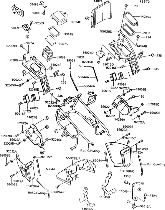 Cowling lowers(1/2)