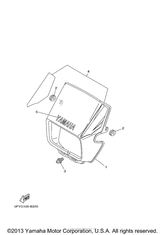 TW200R Обтекатели