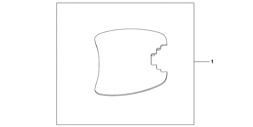 SH150D Mat set 35 l top box