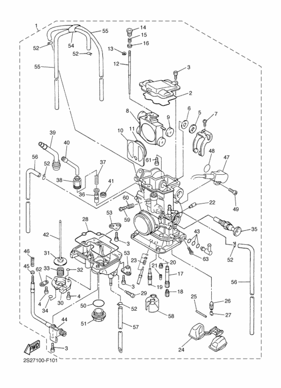 Carburetor assy