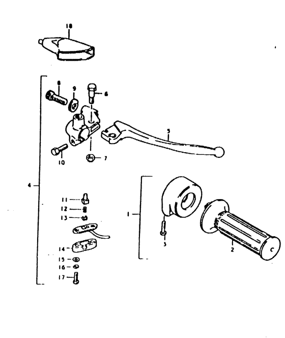Right handle switch