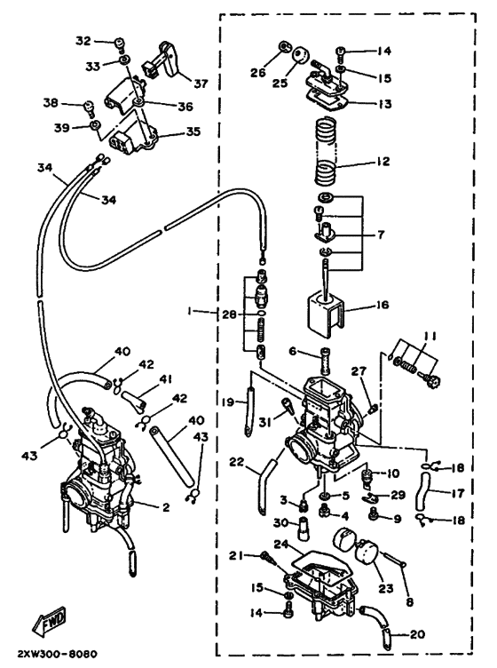 Carburetor assy