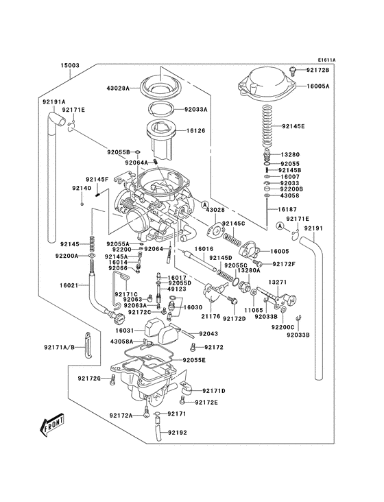 Carburetor assy
