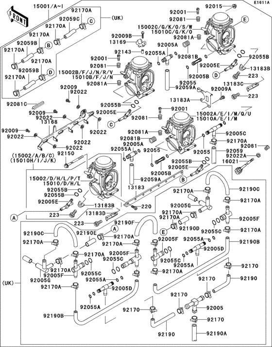 Carburetor(1/5)(zx1000-b2/b3)
