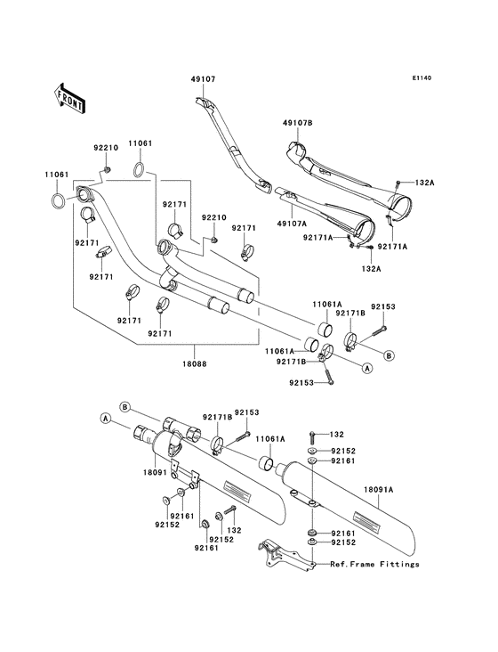Muffler comp