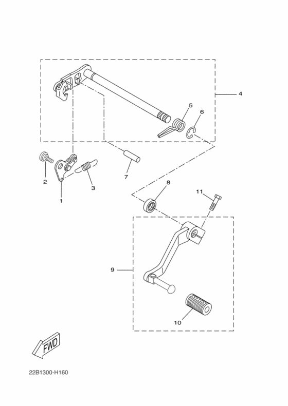 Shaft shift