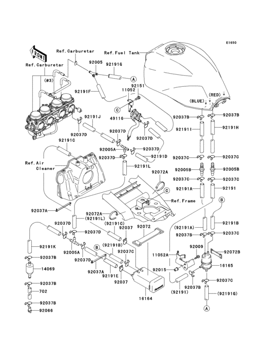 Fuel evaporative system(1/2)