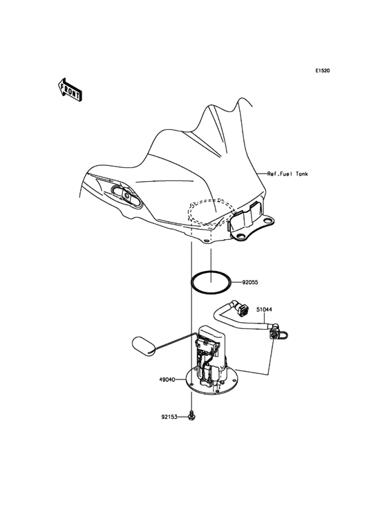 EX300 Топливный насос