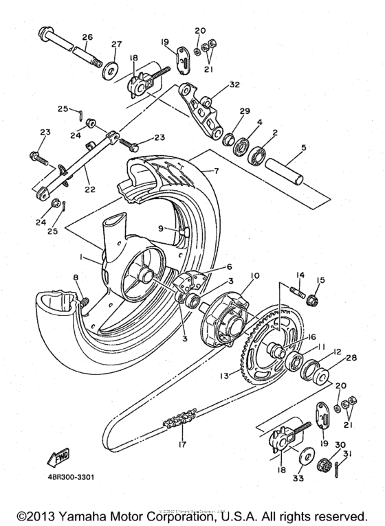 XJ600SK Переднее колесо