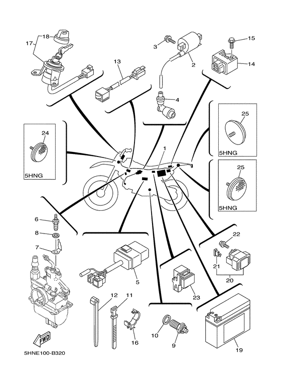 TTR90ER Электрика 1