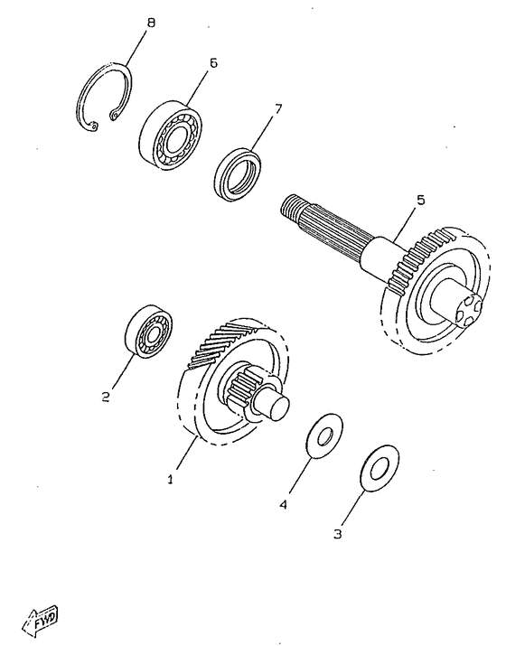 CW50RSX Трансмиссия