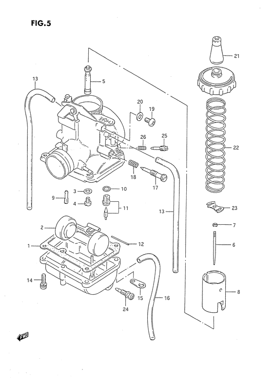 Carburetor assy