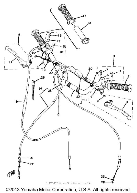 Handle - wire