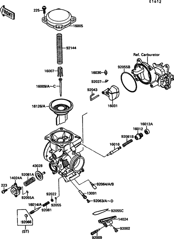 Carburetor parts(1/2)
